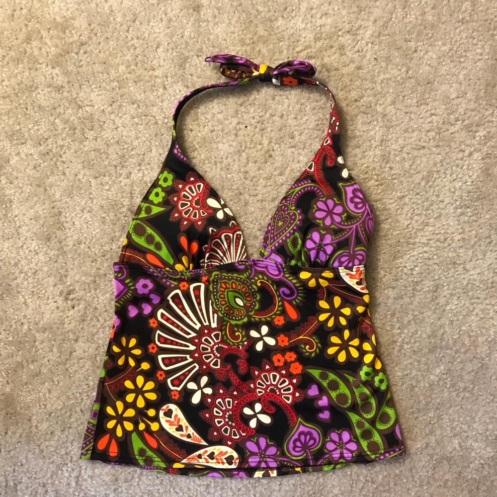 Victoria secret halter tankini bikini top Small